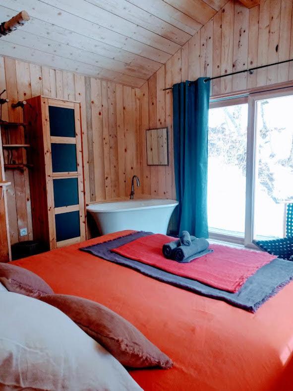 Le Chalet Du Blanc Spa Yoga Aillon-le-Jeune ภายนอก รูปภาพ