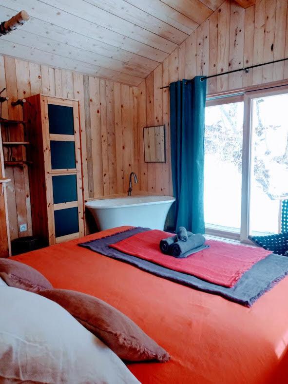 Le Chalet Du Blanc Spa Yoga Bed & Breakfast Aillon-le-Jeune ภายนอก รูปภาพ