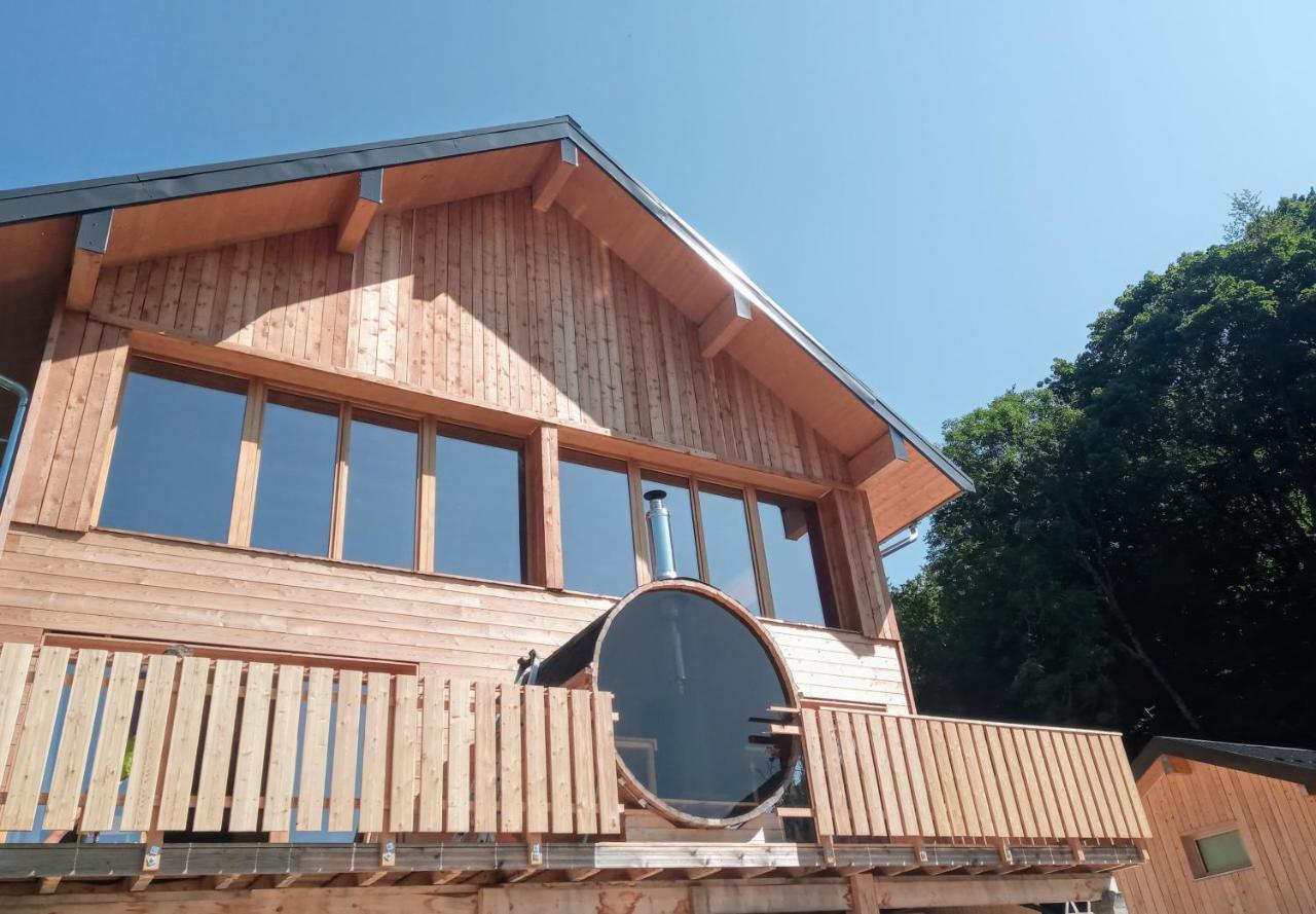 Le Chalet Du Blanc Spa Yoga Bed & Breakfast Aillon-le-Jeune ภายนอก รูปภาพ