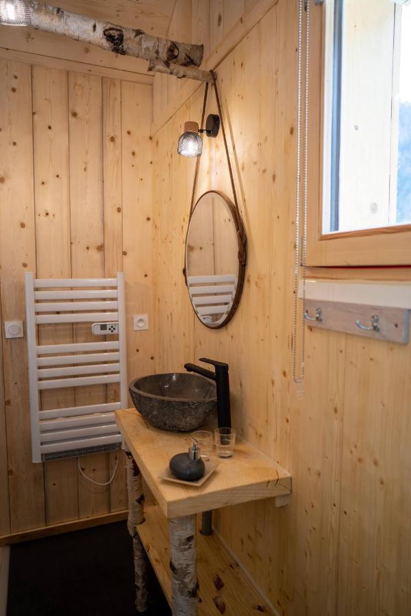Le Chalet Du Blanc Spa Yoga Aillon-le-Jeune ภายนอก รูปภาพ