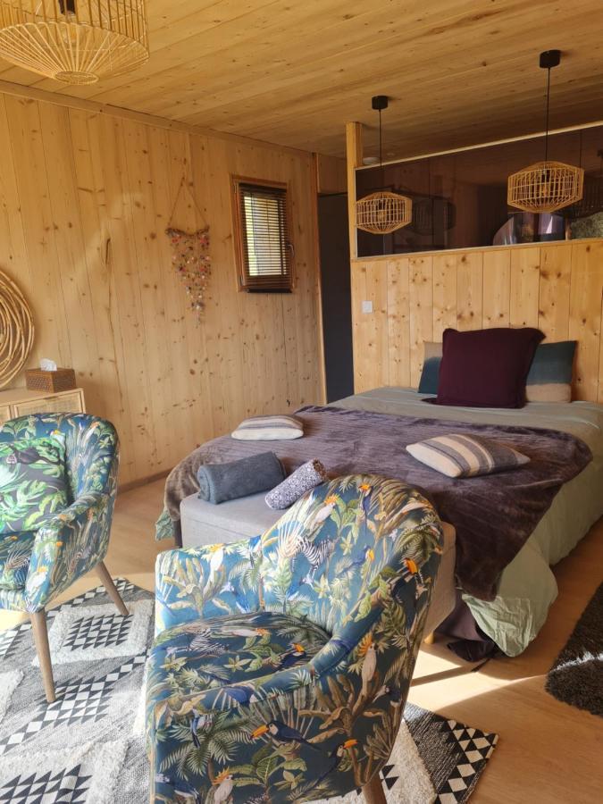 Le Chalet Du Blanc Spa Yoga Aillon-le-Jeune ภายนอก รูปภาพ