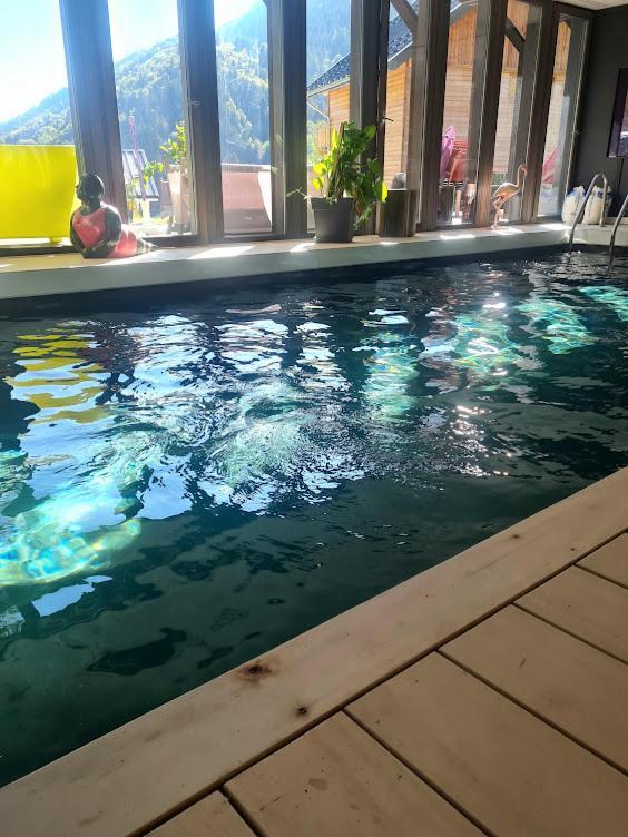 Le Chalet Du Blanc Spa Yoga Aillon-le-Jeune ภายนอก รูปภาพ