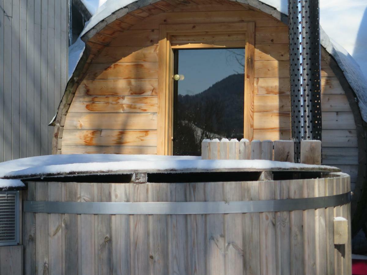 Le Chalet Du Blanc Spa Yoga Aillon-le-Jeune ภายนอก รูปภาพ